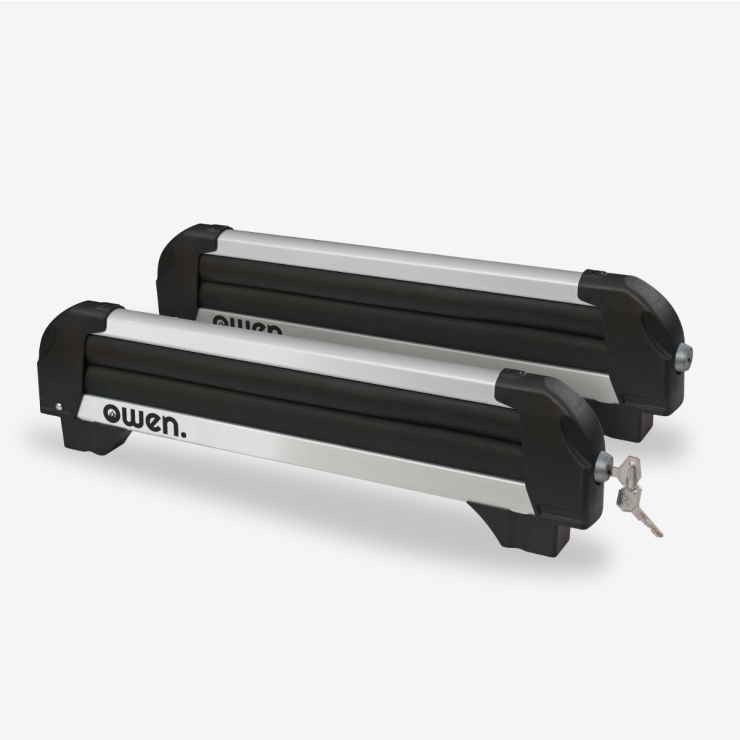 Owen Skid- och snowboardhållare Basic Silver