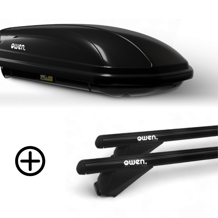 OWEN Takräcke svart 3.0S & Takbox 320L ADVANCED - Bundle