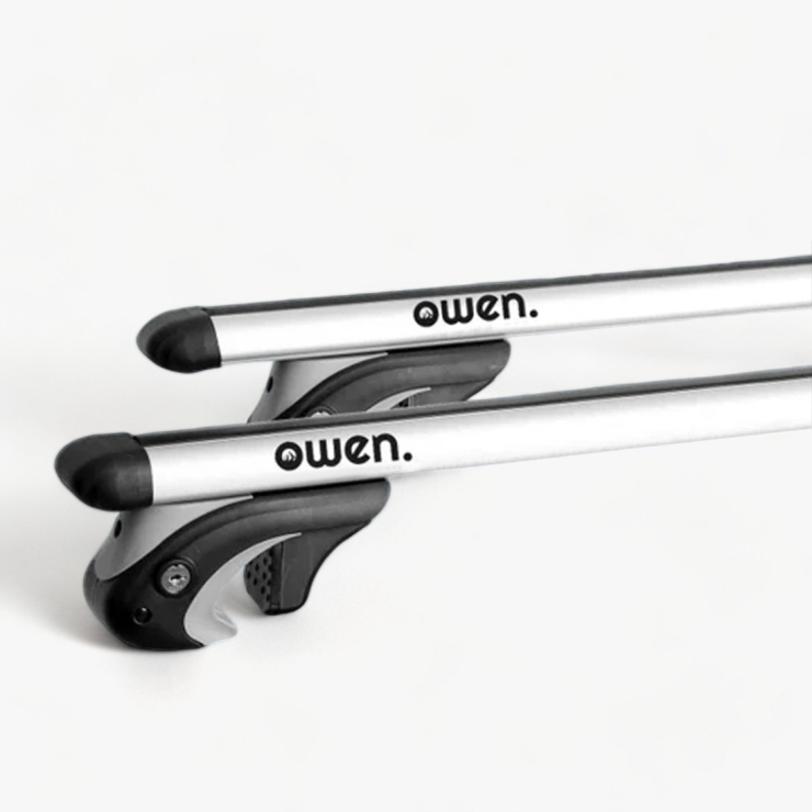 Owen Takräcke 5.0S öppen takreling - Silver
