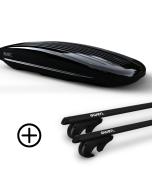 OWEN Takräcke svart 4.1L  & Takbox PREMIUM 540L - Bundle